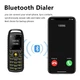 Мини телефон-гарнитура SERVO B25, 2 SIM-карты, 2G, Bluetooth, TF, 380mAh, Black - изображение 10