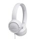 Дротові навушники JBL Tune 500 (JBLT500WHT) 3.5mm, 1.2m, White UA UCRF - зображення 2