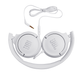 Дротові навушники JBL Tune 500 (JBLT500WHT) 3.5mm, 1.2m, White UA UCRF - зображення 5