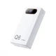 Корпус DIY Q6, під АКБ 6х21700, 100W PD (20V/5A Max) 2xType-C, 2xUSB-A, WHITE - зображення 1