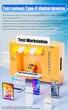 Багатофункціональний тестер BRIHERE B10 Digital Display PD QC (50V 12A 600W Max) Type-C to Type-C Orange - зображення 12