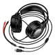 Игровые наушники Borofone BO112 Wave, RGB, USB, 3.5mm, 2m, Черный - изображение 5