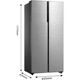 Холодильник Midea MDRS619FIE46 - зображення 5