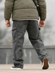 Карго штаны Oversize серые джинс катон с карманами streetwear urban tactical 33 - изображение 3