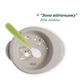 Термоустойчивая тарелка Chicco Warmy Plate, 6м+, цвет пудровый (16000.15) - изображение 5