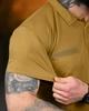 Тактичне поло TR6818 Койот з тканини Coolmax з липучками для шевронів, швидковисихаюче, дихаюче XXXXL - зображення 7