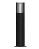 Вуличний світильник стовпчик Goldlux 329356 Kuusamo E27 1x20W IP54 графітовий - изображение 1