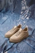 Женские кеды PARADIZE SHOES темно-бежевого цвета из натуральной кожи на высокой подошве 36 размер (стелька 23,4 см) - изображение 4