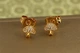 Серьги гвоздики Xuping Jewelry Грибочки 7 мм золотистые - изображение 1