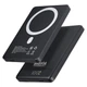 Повербанк (Power Bank) Brevia ePower 5000mAh MagSafe SuperSlim PD20W, Qі15W LCD чорний 45520MSB - зображення 2