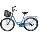 Велосипед SPARK CITY SOLA (колеса - 26", стальная рама - 17") с корзиной синий - изображение 3