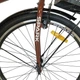 Велосипед SPARK CITY LIRA (колеса - 26", стальная рама - 17") с корзиной коричневый - изображение 3