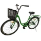 Велосипед SPARK CITY SOLA (колеса - 26", сталева рама - 17") із кошиком яскраво-зелений - зображення 2