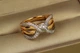 Кольцо Xuping Jewelry Прикосновение любви с родием р 19 золотистое - изображение 2