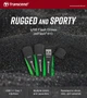 Накопичувач Transcend 64GB USB 3.1 Type-A JetFlash 810 Rugged - изображение 3