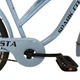 Велосипед SPARK CITY VISTA (колеса - 26", стальная рама - 17") с корзиной голубой - изображение 5
