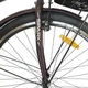 Велосипед SPARK CITY VISTA (колеса - 28", стальная рама - 18") с корзиной темно-коричневый - изображение 4