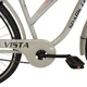 Велосипед SPARK CITY VISTA (колеса - 28", сталева рама - 18") з кошиком світло-сірий - зображення 5