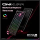 Ігрова механічна бездротова клавіатура Onikuma для ігор і роботи з RGB підсвіткою та 3 режимами підключення, до 600 годин роботи Чорний - зображення 2