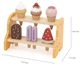 Zestaw do zabawy Viga Drewniany Mała lodziarnia (6971608442933) - obraz 4