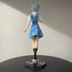 Фигурка Рэй Аянами в школьной форме с аниме Neon Genesis Evangelion Евангелион — коллекционная статуэтка 27 см - изображение 5