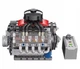 Моторизованный конструктор Chevrolet Chevy V8 LSX 454 (487 деталей) – реалистичная модель автомобильного двигателя, с коробочкой - изображение 5