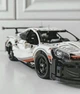 Конструктор Technic Porsche Порш 911 GT3 RS (белый) – 1580 деталей, спортивный суперкар 50 см - изображение 6