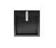 Умывальник накладной Luxor Imperio Low 40 Black - изображение 6