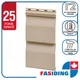 Сайдинг ПВХ FaSiding Standard Грецкий орех 3.85 м виниловый под дерево - изображение 1