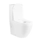 Унитаз-компакт Mixxus Premium Ellipse-0402-R 660x390x855mm, система смыва RIMLESS - изображение 3