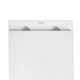 Унітаз підвісний безобідковий Kroner Harz WHI493736 RIMLESS з сидінням Slim Duroplast / Soft-close / Quick - изображение 10