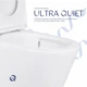 Унітаз-компакт Qtap Scorpio безобідковий Ultra Quiet із сидінням Soft-close QT14222125AUQW - зображення 5