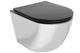 Подвесной унитаз MEXEN LENA SILVER BLACK MATT * - изображение 1