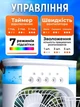 Портативный мини-кондиционер 3в1 Arranc-o AFS49031, настольный охладитель и вентилятор для дома, USB-увлажнитель воздуха с подсветкой, черный - изображение 2