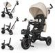 Дитячий 3-колісний велосипед Kinderkraft Spinstep 2 Plus Beige, 5902533930050 - зображення 1