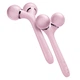 Электронный ультразвуковой ролик для лица и тела GESKE Sonic Facial&Body Roller 4в1 розовый - изображение 5
