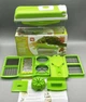Мультислайсер Nicer Dicer Plus овощерезка механическая терка с насадкой для мелких кубиков - 8828 - изображение 4
