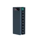 Корпус-кейс DIY под АКБ 8x18650 (18650 8шт)/ повербанк 10W 2xUSB, Type-C, microUSB, black (БЕЗ АКБ) - изображение 1