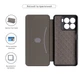 Чехол-книжка для ZTE Blade A56 4G, G-Case, черный, кожаный чехол-книга из экокожи (PU) и TPU, с магнитом, с подставкой и вместительным кардхолдером, противоударный, защита всего корпуса, ArmorStandart (ARM87531) - изображение 3
