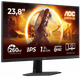 Монітор 23.8" aoc 24g4zre Black/Red - зображення 9