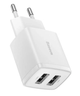Сетевое зарядное устройство Baseus Wall Charger 2xUSB Compact 10.5W White (CCXJ010201) - изображение 1