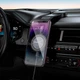Автотримач Hoco HW29 Magnetic Ring Wireless 15W Чорно-Сірий - зображення 7