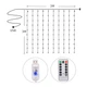 Светодиодная гирлянда USB штора RGB, 3x3 м, 8 режимов, БЕЗ КРЮЧКОВ, с пультом - изображение 1
