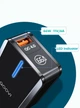 Мережевий зарядний пристрій QOOVI USB 4,0/3,0 Output: 66W/ 6A (Max) з LED індикатором, Black - зображення 2
