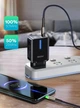 Мережевий зарядний пристрій QOOVI USB 4,0/3,0 Output: 66W/ 6A (Max) з LED індикатором, Black - зображення 5