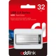 USB флеш накопитель AddLink 32GB U25 Silver USB 2.0 - изображение 4