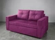Диван раскладной прямой Tobi Sho Аркс 150×93 см велюр Fiore, фуксия (Fuchsia) - изображение 1