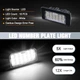 Світлодіодні ліхтарі підсвічування номерного знаку OZ-LAMPE для Audi (Комплект 2шт) - зображення 6