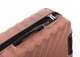 Дорожня валіза ABS-пластик Travel World R37244М-RG Рожеве золото 65x43x26 см на колесах - зображення 7