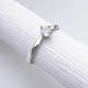 Серебряное кольцо с фианитом Идеальные грани 19,5 - изображение 1